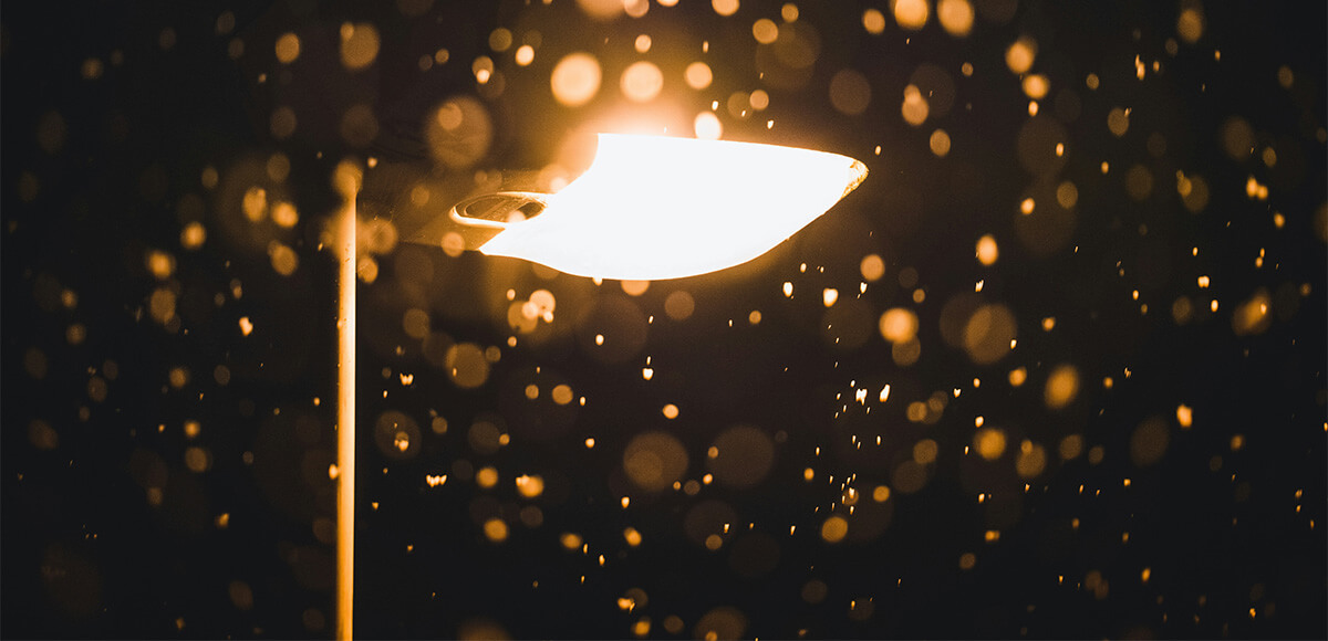 Underhåll av gatlysen